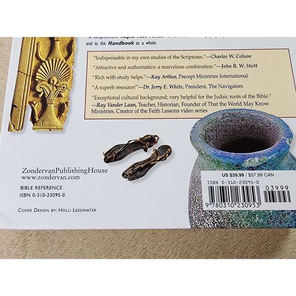 Handbook To The Bible Zondervan 1999 Printed in England Design Holli Leegwater - Picture 12 of 15